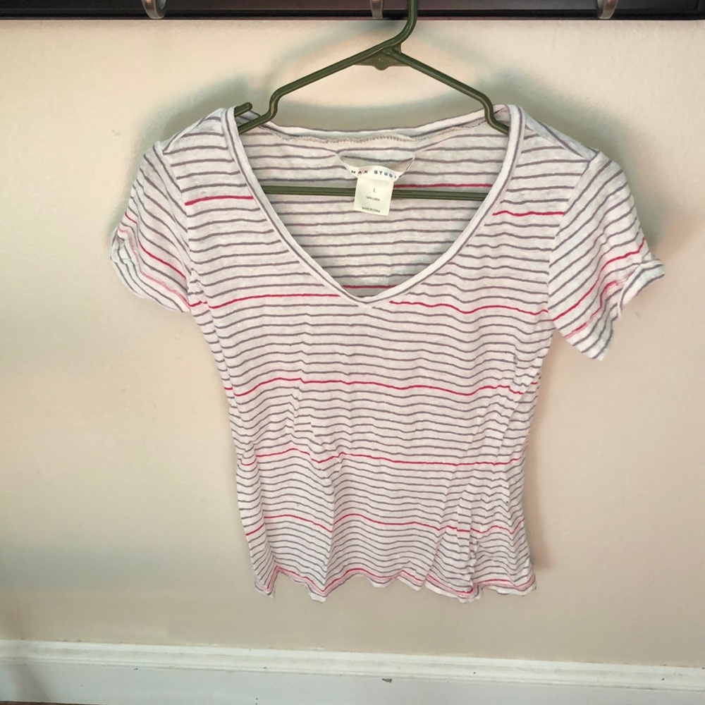 Set of two linen max studio shirts
